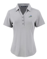 Florida Gulf Coast Eagles Cutter & Buck Forge Eco Stretch Recycled Womens Short Sleeve Polo POL_MANN_HG 