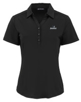 Providence Friars Cutter & Buck Forge Eco Stretch Recycled Womens Short Sleeve Polo BL_MANN_HG 
