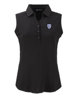 PAC-12 Conference Cutter & Buck Forge Eco Stretch Recycled Womens Sleeveless Polo BL_MANN_HG 