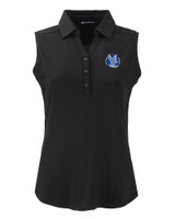 Air Force Falcons College Vault Cutter & Buck Forge Eco Stretch Recycled Womens Sleeveless Polo BL_MANN_HG 