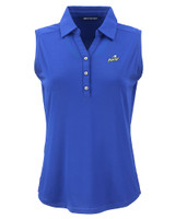Florida Gulf Coast Eagles Cutter & Buck Forge Eco Stretch Recycled Womens Sleeveless Polo TBL_MANN_HG 