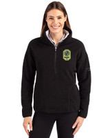 Nashville SC Cutter & Buck Cascade Eco Fleece Womens Pullover Jacket Black Front