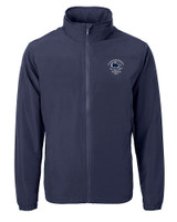 Penn State Nittany Lions College Football Playoff 2024 Fiesta Bowl Champions Cutter & Buck Charter Eco Recycled Mens Full-Zip Jacket NVBU_MANN_HG 