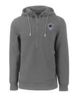 Penn State Nittany Lions College Football Playoff 2024 Fiesta Bowl Champions Cutter & Buck Roam Eco Half Zip Recycled Mens Hooded Pullover EG_MANN_HG 
