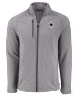 Penn State Nittany Lions College Football Playoff 2024 Fiesta Bowl Champions Cutter & Buck Peshastin Fleece Recycled Mens Full Zip Jacket EGH_MANN_HG 