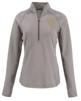 Notre Dame Fighting Irish College Football Playoff 2025 Sugar Bowl Champions Cutter & Buck Peshastin Fleece Recycled Womens Half Zip Pullover EGH_MANN_HG 