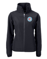 Chicago Fire FC Cutter & Buck Charter Eco Recycled Womens Full-Zip Jacket BL_MANN_HG 1