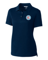 Chicago Fire FC Cutter & Buck Advantage Eco Tri-Blend Pique Womens Polo LYN_MANN_HG 1
