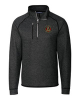 Atlanta United FC - Cutter & Buck Mainsail Sweater-Knit Mens Half Zip Pullover Jacket CCH_MANN_HG 1