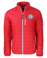 Chicago Fire FC Cutter & Buck Rainier PrimaLoft® Mens Eco Insulated Full Zip Puffer Jacket RD_MANN_HG 1