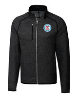 Chicago Fire FC Cutter & Buck Mainsail Sweater-Knit Mens Big and Tall Full Zip Jacket CCH_MANN_HG 1