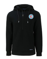 Chicago Fire FC Cutter & Buck Roam Eco Half Zip Recycled Mens Hooded Pullover BL_MANN_HG 1