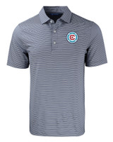 Chicago Fire FC Cutter & Buck Forge Eco Double Stripe Stretch Recycled Mens Polo NVBW_MANN_HG 1