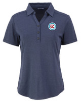 Chicago Fire FC Cutter & Buck Forge Eco Stretch Recycled Womens Short Sleeve Polo DNVH_MANN_HG 1