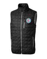 Chicago Fire FC Cutter & Buck Rainier PrimaLoft® Mens Big and Tall Eco Insulated Full Zip Puffer Vest BL_MANN_HG 1