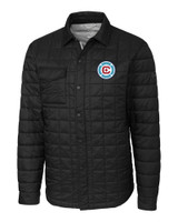 Chicago Fire FC Cutter & Buck Rainier PrimaLoft® Mens Eco Insulated Quilted Shirt Jacket BL_MANN_HG 1