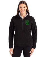 Austin FC - Cutter & Buck Cascade Eco Fleece Womens Pullover Jacket Black Front