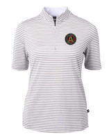 Atlanta United FC - Cutter & Buck Virtue Eco Pique Stripe Recycled Womens Top POL_MANN_HG 1