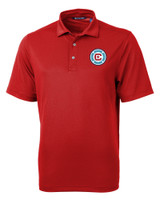 Chicago Fire FC Cutter & Buck Virtue Eco Pique Recycled Mens Polo RD_MANN_HG 1
