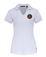 Atlanta United FC - Cutter & Buck Daybreak Eco Recycled Womens V-neck Polo WH_MANN_HG 1