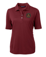 Atlanta United FC - Cutter & Buck Virtue Eco Pique Recycled Womens Polo BRD_MANN_HG 1