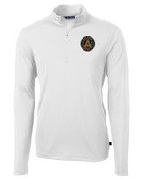 Atlanta United FC - Cutter & Buck Virtue Eco Pique Recycled Quarter Zip Mens Pullover WH_MANN_HG 1