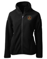 Atlanta United FC - Cutter & Buck Cascade Eco Fleece Womens Full Zip Jacket BL_MANN_HG 1
