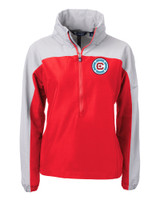 Chicago Fire FC Cutter & Buck Charter Eco Recycled Womens Anorak Jacket RDPO_MANN_HG 1