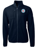 Chicago Fire FC Cutter & Buck Cascade Eco Sherpa Mens Big & Tall Fleece Jacket NVBU_MANN_HG 1