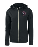 Inter Miami CF Cutter & Buck Daybreak Eco Recycled Womens Full Zip Hoodie BL_MANN_HG 1