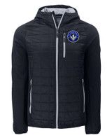 CF Montréal Cutter & Buck Rainier Primaloft Mens Eco Full Zip Hybrid Jacket BL_MANN_HG 1