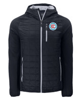 Chicago Fire FC Cutter & Buck Rainier Primaloft Mens Eco Full Zip Hybrid Jacket BL_MANN_HG 1