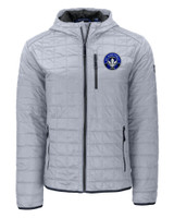 CF Montréal Cutter & Buck Rainier Primaloft Eco Mens Full Zip Hooded Jacket POL_MANN_HG 1