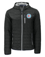 Chicago Fire FC Cutter & Buck Rainier Primaloft Eco Mens Full Zip Hooded Jacket BL_MANN_HG 1