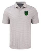 Austin FC - Cutter & Buck Forge Eco Fine Line Stripe Stretch  Recycled Mens Polo POLWH_MANN_HG 1