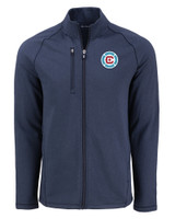 Chicago Fire FC Cutter & Buck Peshastin Eco Fleece Recycled Mens Full Zip Jacket NVH_MANN_HG 1