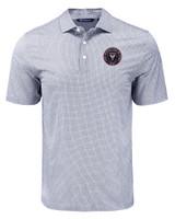 Inter Miami CF Cutter & Buck Pike Eco Diamond Dot Print Recycled Mens Big & Tall Polo BL_MANN_HG 1