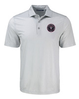 Inter Miami CF Cutter & Buck Pike Eco Shadow Check Print Recycled Mens Big & Tall Polo POL_MANN_HG 1