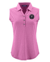 Inter Miami CF Cutter & Buck Forge Eco Stretch Recycled Womens Sleeveless Polo GEH_MANN_HG 1