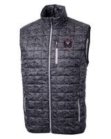Inter Miami CF Cutter & Buck Rainier PrimaLoft® Mens Eco Insulated Full Zip Printed Puffer Vest BL_MANN_HG 1