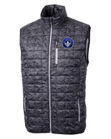 CF Montréal Cutter & Buck Rainier PrimaLoft® Mens Eco Insulated Full Zip Printed Puffer Vest BL_MANN_HG 1