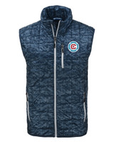 Chicago Fire FC Cutter & Buck Rainier PrimaLoft® Mens Eco Insulated Full Zip Printed Puffer Vest DN_MANN_HG 1