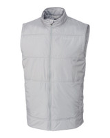 Kardex Cutter & Buck Stealth Hybrid Quilted Mens Big and Tall Windbreaker Vest POL_MANN_HG 1