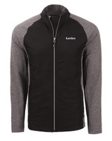 Kardex Cutter & Buck Adapt Eco Knit Hybrid Recycled Mens Big & Tall Full Zip Jacket BHBL_MANN_HG 1