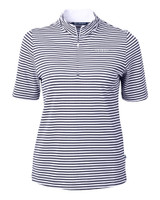 Kardex Cutter & Buck Virtue Eco Pique Stripe Recycled Womens Top NVBU_MANN_HG 1