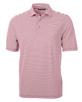 Kardex Cutter & Buck Virtue Eco Pique Stripe Recycled Mens Polo CHT_MANN_HG 1