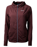 Kardex Cutter & Buck Adapt Eco Knit Hybrid Recycled Womens Full Zip Jacket BRD_MANN_HG 1