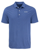 Kardex Cutter & Buck Forge Eco Fine Line Stripe Stretch  Recycled Mens Polo TBWH_MANN_HG 1