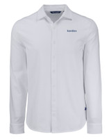 Kardex - Cutter & Buck Advantage Tri-Blend Eco Soft Pique Long Sleeve Knitted Mens Button Up WH_MANN_HG 1