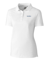 Kardex - Cutter & Buck Advantage Eco Tri-Blend Pique Womens Polo WH_MANN_HG 1